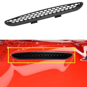 1x Front Hood Air Intake Scoop Vent Grid Grille Trim For 2015-2020 Dodge Charger - Bild 1 von 8