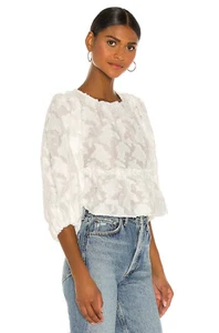 Free People Callie-Top mit Applikation verziert Elfenbein X-Small Damen - Bild 1 von 9