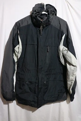 Chaqueta cortavientos Canyon River Blues S negra con capucha L Core Interchange unisex Foto 1 de 4