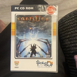 Sacrifice Pc Cd Rom Game New Sealed Sold Out Software Windows 98 - Picture 1 of 4