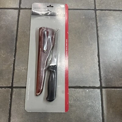 "Cuchillo deshuesador Victorinox 6"" curvo Fibrox Pro acero inoxidable de alto carbono/vaina" Foto 1 de 4