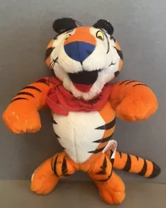 Vintage 1997 Kellogg Co Frosted Flakes Tony der Tiger Plüschtier 8,5 Zoll - Bild 1 von 3