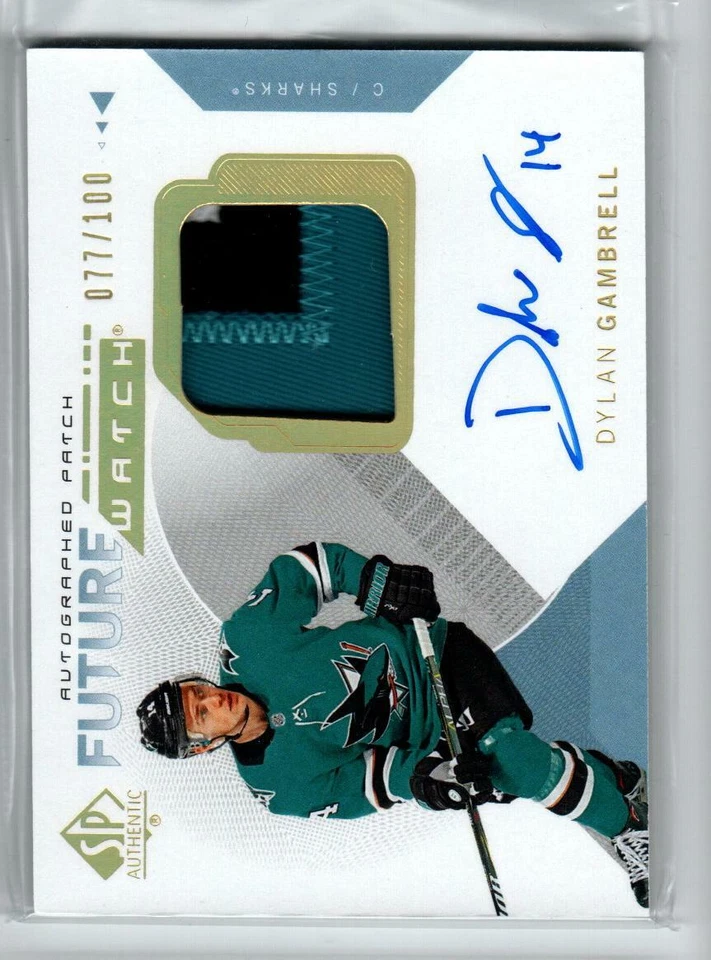 2018-19 SP Authentic Limited  AUTO #172 Dylan Gambrell FW/100 (ref 223946) - Image 1 of 1