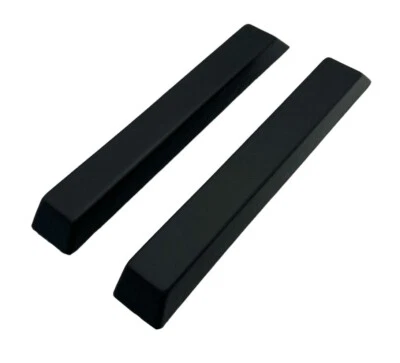 Par de almohadillas negras para reposabrazos de puerta para Ford Mustang 1964-1966 Foto 1 de 4