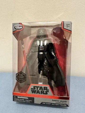 Disney Store Star Wars Darth Vader Elite Series Die Cast 7" Action Figure New Cover