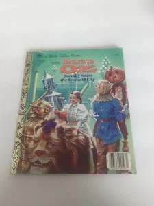 Return To OZ - Dorothy Saves The Emerald City - Little Golden Book 1985 JM24 - Picture 1 of 3