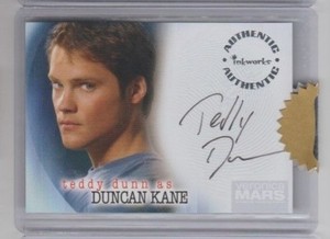 Veronica Mars Razor TV Show Autograph Trading Card Teddy Dunn Duncan Kane 