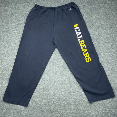 Vintage University Of California Berkey Sweatpants Adult XL Blue Cal Bears Mens Cover
