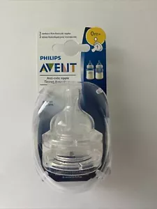 Philips AVENT Anti-Colic Nipples 4Pack 0m+ Newborn Flow - Picture 1 of 5