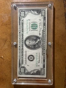 1950 E $100 Hundred Dollar Bill Federal Reserve Note XF - Picture 1 of 4