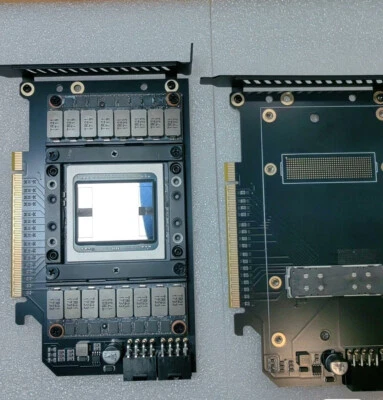 NVIDIA Tesla V100 16GB GPU SXM2 PCIe 3.0x16 Accelerator Card Card+radiator - Image 1 of 4