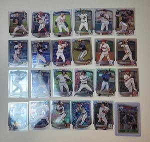 2025 Bowman Chrome Mojo And Insert 26 Card Lot Baseball MLB - Picture 1 of 8