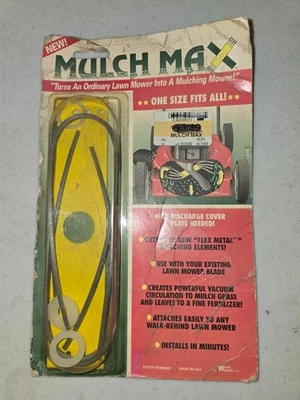 NOS Mulch Max & Grass Wizard FM-100 Flex Metal Lawn Mower - Image 1 of 2
