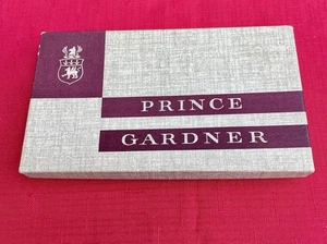 NUEVO Secretario de Bolsillo Vintage Prince Gardner Cuero MARRÓN - Imagen 1 de 14