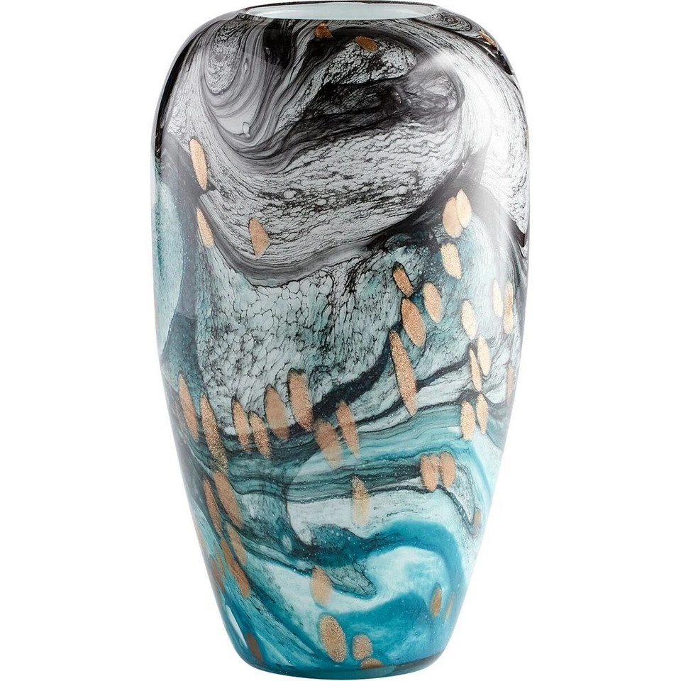 Iluminação ciano - Prismático - Vaso grande de 15 polegadas - Imagem 1 de 1