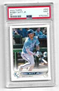 Topps SP 2022 variación de imagen Bobby Witt Jr PSA 9 #660 RC novato - Imagen 1 de 1