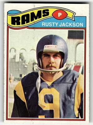 1977 Topps Rusty Jackson #42 Los Angeles Rams ROOKIE CARD HIGH GRADE BEAUTY! - Image 1 of 2