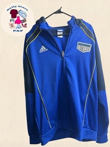Adidas Men's Blue Kansas City Wizards Track Jacket Size XL In Great Conditions - Picture 1 of 12