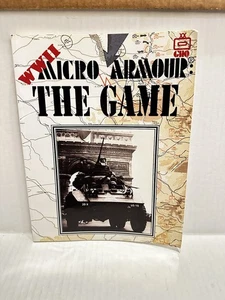 GHQ Historical Mini Rules Micro Armour - The Game Book, WWII 2001 - Picture 1 of 9