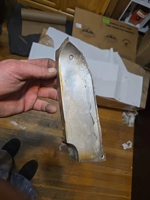 Chevy Impala 1966 guardabarros interior moldura extensión acero inoxidable moldura OEM Foto 1 de 3