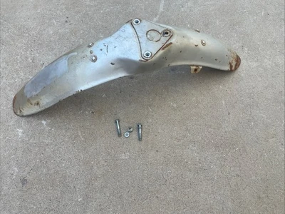 Guardabarros delantero Honda SL125 SL 125 1972 metal original Foto 1 de 4