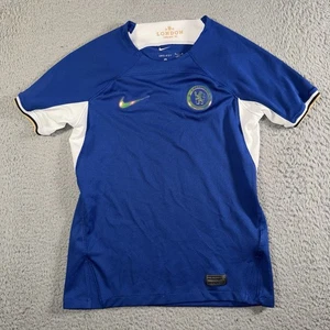 Nike Chelsea FC Dri-Fit Jersey Boys Size Medium Blue Soccer Football Shirt - Picture 1 of 13