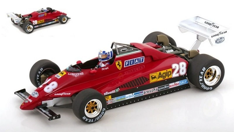 Ferrari 126C2 GP Monaco 1982 Didier Pironi 1:18 MCG MCG18628 - Immagine 1 di 1
