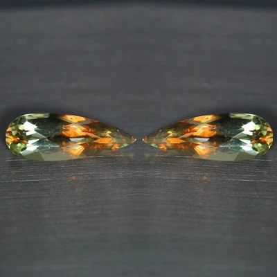 3.44Cts_Flawless_Matching Pair_100 % НАТУРАЛЬНОЕ ИЗМЕНЕНИЕ ЦВЕТА DIASPORE_TURKEY - Изображение 1 из 4