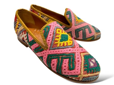 Zapatos Kilim Hechos a Mano US-10 (EU-43) (Suela-Cuero Duro. forro-piel de cordero) para hombre Foto 1 de 4