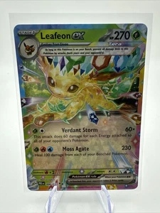 Leafeon ex - 006/131 Prismatic Evolutions Double Rare Pokemon - NM/MINT - Picture 1 of 2
