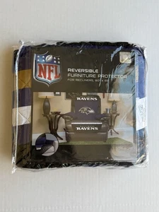 Protège inclinable réversible Baltimore Ravens NFL 80” x 65” neuf dans son emballage - Photo 1/5