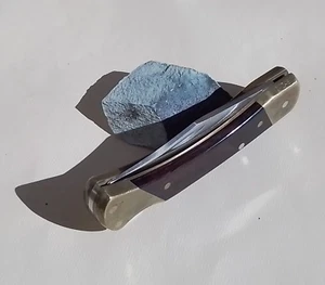 SCHRADE+ LB7 HUNTER Lockback Pocketknife 3.6" Saber CLIP Blade c1981-95 Ser# LTD - Picture 1 of 11