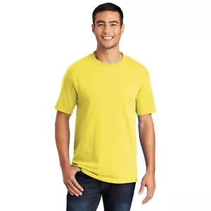Port & Company Men's Short-Sleeve Plain T-Shirt's - Picture 1 of 3