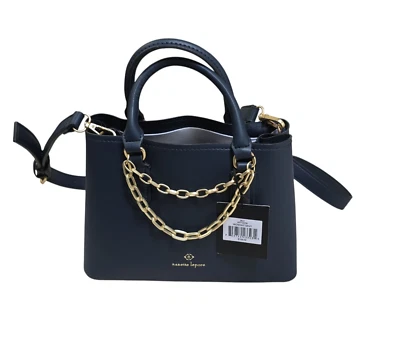 Bolso Bandolera Nanette Lepore Nuevo con Etiquetas Azul Marino Medianoche Aguijón Bolso de Hombro Nuevo con Etiquetas Foto 1 de 4