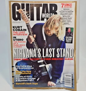 GUITAR WORLD MAGAZINE OCT 2003 KURT COBAIN NIRVANAS LAST STAND METALLICA & MORE - Imagen 1 de 2
