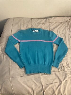 Sudadera pulóver de manga larga 100 % lana Obermeyer para dama talla pequeña Foto 1 de 4