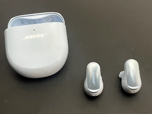 Original Bose QuietComfort Ultra Earbuds Moonstone Blue LEFT/RIGHT/CHARGING CASE - Picture 1 of 8