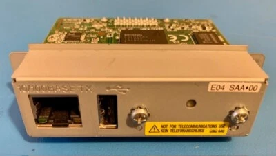 Epson M329A E04 SAA*00  10/100 Ethernet Interface Card free shipping - Image 1 of 3