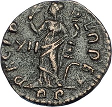 CONSTANTINE I the GREAT 312AD Rome RARE Authentic Ancient Roman Coin PAX i65832