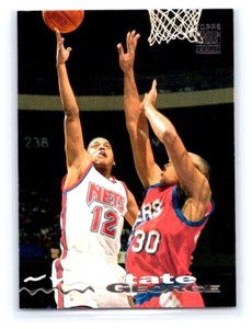 Tate George 1993 Stadium Club #152 New Jersey Nets