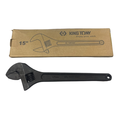 King Tony 15" Adjustable Wrench 3611-15hp