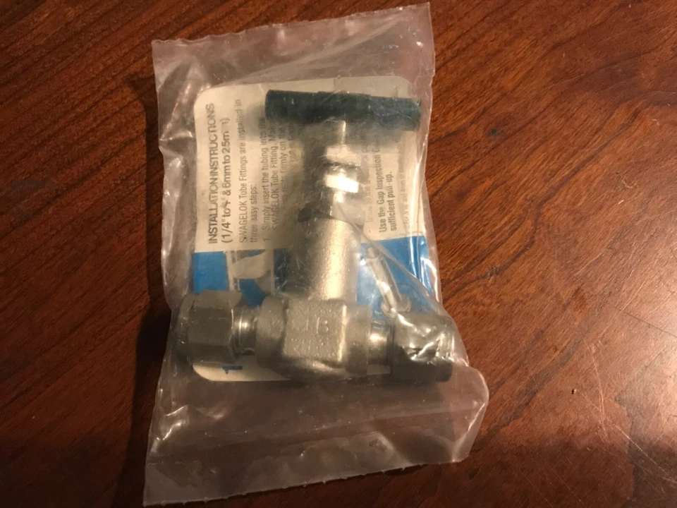Swagelok Needle Valve (SS-4JB1)