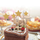  36 Pcs Garniture De Dessert Décor Étoile Gâteau D'anniversaire Haut-de-forme