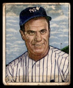 1950 Bowman #219 Hank Bauer RC  New York Yankees Low Grade (TAPE)