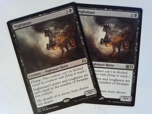 2x Nightmare Magic Origins + M17 Welcome - Magic the Gathering mtg Black - Picture 1 of 2