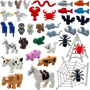 39 PCS Friend Animals Figures Set Building Block Farm Zoo Animals Toy Gift for K - Picture 1 of 12