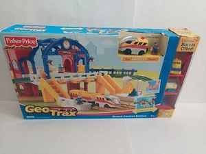 Fisher Price GeoTrax Grand Central Station Train Set Bonus Offer New Old Stock - Picture 1 of 12