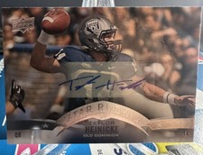 2015 Upper Deck Taylor Heinicke Star Rookie Auto Old Dominion