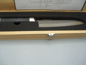 New 7-Inch Santoku Knife in Ashwood Box - Picture 1 of 4