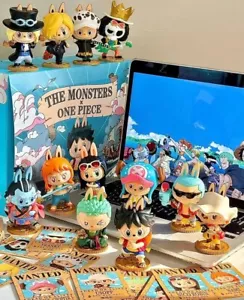 Authentic THE MONSTERS x ONE PIECE Series Confirmed Blind Box Figure Toy! - Picture 1 of 24